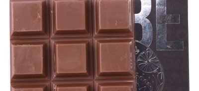 "A large edible chocolate bar from mota edibles"