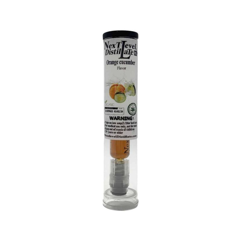 Next Level Distillate Orange Cucumber Vape Pen Refill Cartridge